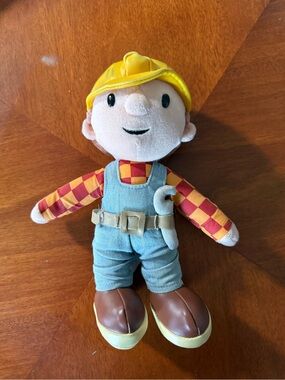 bob the builder Construction Plush Toy - Kids Stuffed Worker